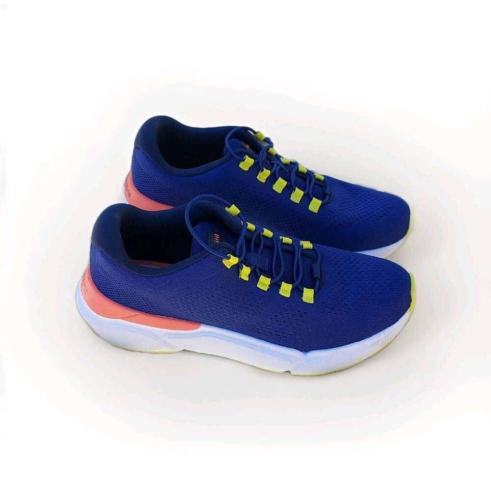 Easy Spirit Denise Austin Women's Slip On Shoes Size 10 M Blue Orange Yellow